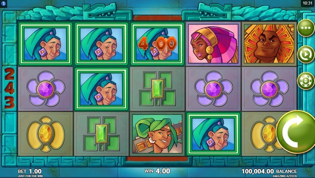 Amazing Aztecs Base Game Screenshot