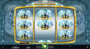 Diamond Empire Base Game Play Screen
