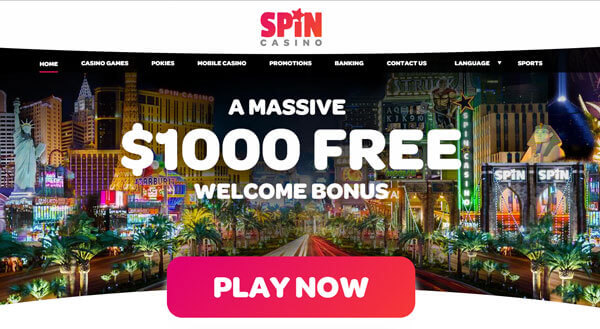 Play Now Spin Casino New Zealand